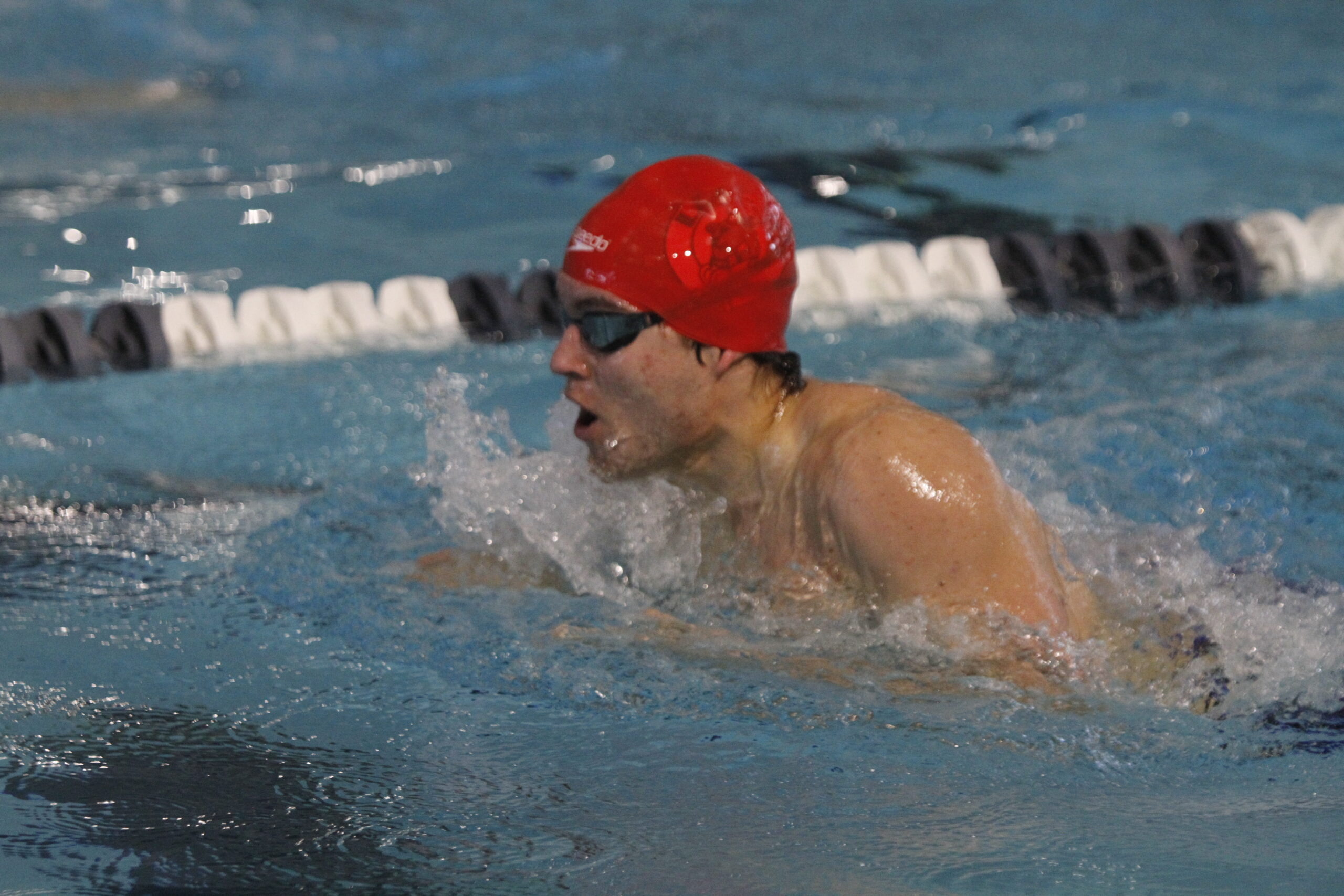 Free State ties for fourth, Lawrence places 10th in Sunflower League boys swim and dive meet